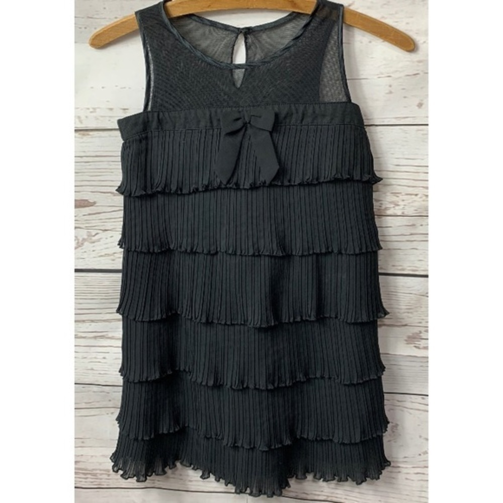 NWOT The Children's Place Mesh Tier Ruffle Dress